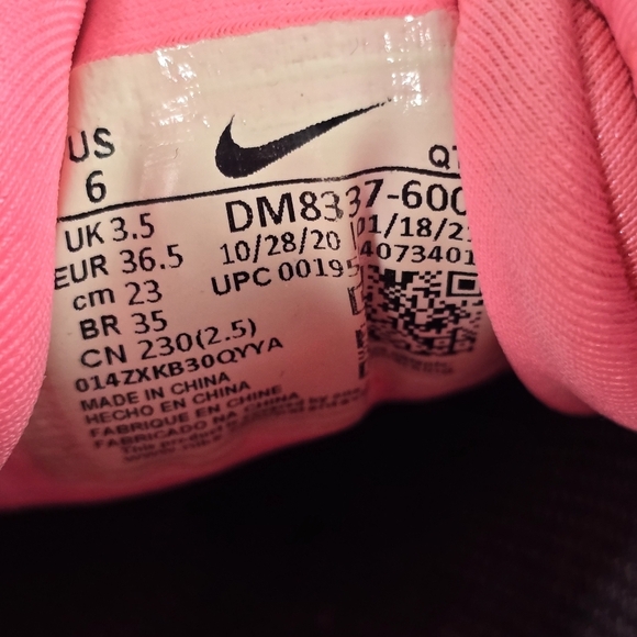Nike Air VaporMax Plus Bubblegum Pink Sunset Pulse DM8337-600 Sz 6 - Picture 8 of 8